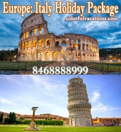 Europe Tour Italy Holiday Package